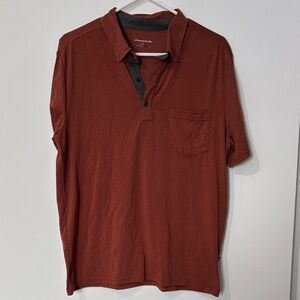 Chlorophylle Men's Deep Rust Polo Shirt